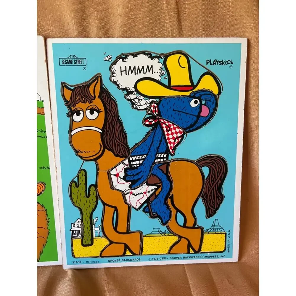 Vintage Puzzles - Muppets / Playskool